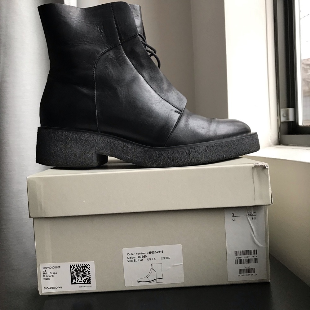 COS black boots EUR 41 US 9.5